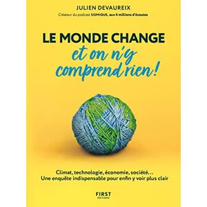 Julien Devaureix - Le monde change et on n'y comprend rien ! : climat, technologie, économie, société... : une enquête indispensable pour enfin y voir plus clair - Preis vom 14.06.2026 05:24:48 h Julien Devaureix - Le monde change et on n'y comprend rien ! : climat, technologie, économie, société... : une enquête indispensable pour enfin y voir plus clair - Preis vom 14.06.2026 05:24:48 h