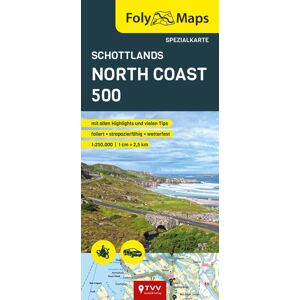 FolyMaps Karte Schottlands North Coast 500: Spezialkarte 1:250 000 - Preis vom 16.06.2026 05:30:18 h FolyMaps Karte Schottlands North Coast 500: Spezialkarte 1:250 000 - Preis vom 16.06.2026 05:30:18 h