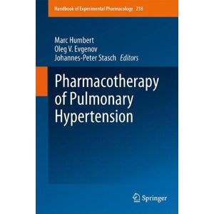 Marc Pharmacotherapy of Pulmonary Hypertension (Handbook of Experimental Pharmacology) - Preis vom 16.06.2026 05:30:18 h Marc Pharmacotherapy of Pulmonary Hypertension (Handbook of Experimental Pharmacology) - Preis vom 16.06.2026 05:30:18 h