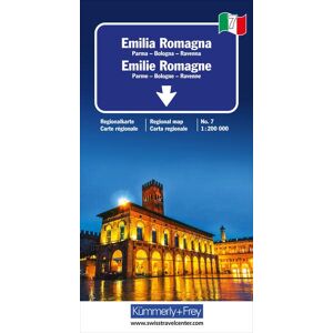 Hallwag Kümmerly+Frey AG - Emilia-Romagna Nr. 07 Regionalkarte Italien 1:200 000: Parma, Bologna und Ravenna (Kümmerly+Frey Regionalkarten) - Preis vom 11.06.2026 05:43:19 h Hallwag Kümmerly+Frey AG - Emilia-Romagna Nr. 07 Regionalkarte Italien 1:200 000: Parma, Bologna und Ravenna (Kümmerly+Frey Regionalkarten) - Preis vom 11.06.2026 05:43:19 h