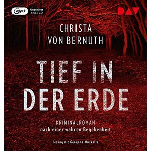 Christa Von Bernuth - Tief in der Erde. Kriminalroman nach einer wahren Begebenheit: Ungekürzte Lesung mit Gergana Muskalla (1 mp3-CD) - Preis vom 16.06.2026 05:30:18 h Christa Von Bernuth - Tief in der Erde. Kriminalroman nach einer wahren Begebenheit: Ungekürzte Lesung mit Gergana Muskalla (1 mp3-CD) - Preis vom 16.06.2026 05:30:18 h