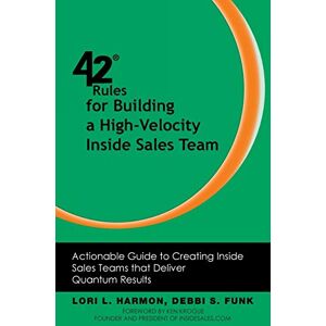 Funk 42 Rules for Building a High-Velocity Inside Sales Team: Actionable Guide to Creating Inside Sales Teams That Deliver Quantum Results - Preis vom 12.06.2026 05:40:31 h Funk 42 Rules for Building a High-Velocity Inside Sales Team: Actionable Guide to Creating Inside Sales Teams That Deliver Quantum Results - Preis vom 12.06.2026 05:40:31 h
