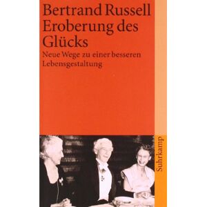 Bertrand Russell - Eroberung des Glücks: Neue Wege zu einer besseren Lebensgestaltung (suhrkamp taschenbuch) - Preis vom 16.06.2026 05:30:18 h Bertrand Russell - Eroberung des Glücks: Neue Wege zu einer besseren Lebensgestaltung (suhrkamp taschenbuch) - Preis vom 16.06.2026 05:30:18 h