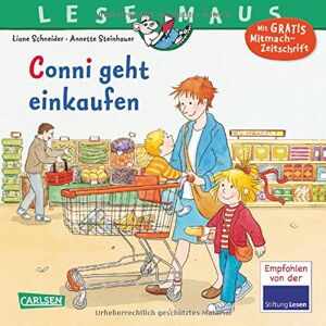 Liane Schneider - LESEMAUS, Band 82: Conni geht einkaufen - Preis vom 10.06.2026 05:35:22 h Liane Schneider - LESEMAUS, Band 82: Conni geht einkaufen - Preis vom 10.06.2026 05:35:22 h