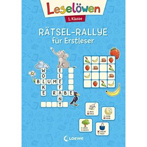 Christiane Wittenburg - Leselöwen Rätsel-Rallye für Erstleser - 1. Klasse (Hellblau): Rätsel-Spaß zum Lesen- und Schreibenlernen für Kinder ab 6 Jahren (Leselöwen Rätselwelt) - Preis vom 14.06.2026 05:24:48 h Christiane Wittenburg - Leselöwen Rätsel-Rallye für Erstleser - 1. Klasse (Hellblau): Rätsel-Spaß zum Lesen- und Schreibenlernen für Kinder ab 6 Jahren (Leselöwen Rätselwelt) - Preis vom 14.06.2026 05:24:48 h