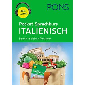 PONS Pocket-Sprachkurs Italienisch: Lernen in kleinen Portionen – alles vertont. - Preis vom 11.06.2026 05:43:19 h PONS Pocket-Sprachkurs Italienisch: Lernen in kleinen Portionen – alles vertont. - Preis vom 11.06.2026 05:43:19 h