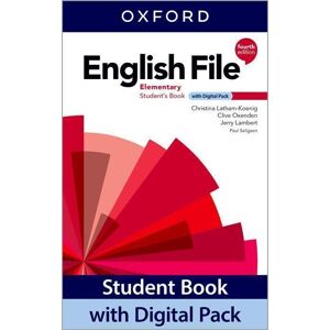 Christina Latham-Koenig - English File: Elementary: Student Book with Digital Pack: Print Student Book and 2 years' access to Student e-book, Workbook e-book, Online Practice and Student Resources. - Preis vom 15.06.2026 05:30:30 h Christina Latham-Koenig - English File: Elementary: Student Book with Digital Pack: Print Student Book and 2 years' access to Student e-book, Workbook e-book, Online Practice and Student Resources. - Preis vom 15.06.2026 05:30:30 h