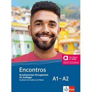 Encontros A1-A2 - Hybride Ausgabe allango: Brasilianisches Portugiesisch für Anfänger. Kursbuch mit Audios und Videos inklusive Lizenzschlüssel allango (24 Monate) - Preis vom 12.06.2026 05:40:31 h Encontros A1-A2 - Hybride Ausgabe allango: Brasilianisches Portugiesisch für Anfänger. Kursbuch mit Audios und Videos inklusive Lizenzschlüssel allango (24 Monate) - Preis vom 12.06.2026 05:40:31 h