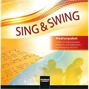 Sing & Swing - DAS neue Liederbuch: 5 CDs mit instrumentalen Playbacks und Aufnahmen zu Bewegung und Tanz - Preis vom 14.06.2026 05:24:48 h Sing & Swing - DAS neue Liederbuch: 5 CDs mit instrumentalen Playbacks und Aufnahmen zu Bewegung und Tanz - Preis vom 14.06.2026 05:24:48 h