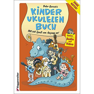 Peter Bursch - Peter Bursch's Kinder-Ukulelenbuch: Spielerischer Einstieg in das Ukulelenspiel ohne Noten - Mit viel Spaß von Anfang an - Preis vom 17.06.2026 05:34:31 h Peter Bursch - Peter Bursch's Kinder-Ukulelenbuch: Spielerischer Einstieg in das Ukulelenspiel ohne Noten - Mit viel Spaß von Anfang an - Preis vom 17.06.2026 05:34:31 h