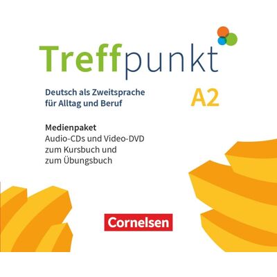 Treffpunkt - Deutsch für die Integration - Allgemeine Ausgabe – Deutsch als Zweitsprache für Alltag und Beruf - A2: Gesamtband: Medienpaket zum Kursbuch und Übungsbuch - Mit Audio-CDs und Video-DVDs - Preis vom 16.06.2026 05:30:18 h Treffpunkt - Deutsch für die Integration - Allgemeine Ausgabe – Deutsch als Zweitsprache für Alltag und Beruf - A2: Gesamtband: Medienpaket zum Kursbuch und Übungsbuch - Mit Audio-CDs und Video-DVDs - Preis vom 16.06.2026 05:30:18 h
