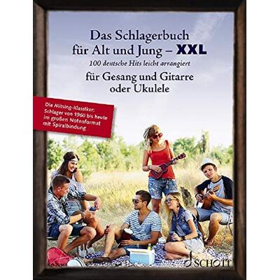 Das Schlagerbuch für Alt und Jung XXL: 100 deutsche Hits leicht arrangiert für Gesang und Gitarre oder Ukulele. Gesang und Gitarre oder Ukulele. Liederbuch. (Liederbücher für Alt und Jung) - Preis vom 22.06.2026 23:23:57 h Das Schlagerbuch für Alt und Jung XXL: 100 deutsche Hits leicht arrangiert für Gesang und Gitarre oder Ukulele. Gesang und Gitarre oder Ukulele. Liederbuch. (Liederbücher für Alt und Jung) - Preis vom 22.06.2026 23:23:57 h