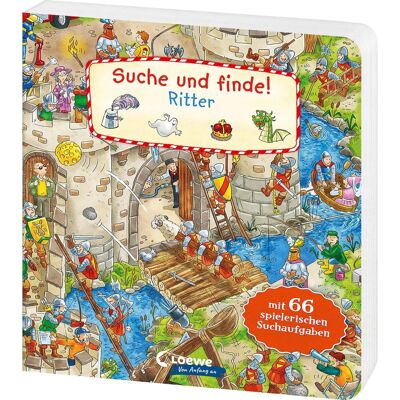 Suche und finde! - Ritter: Wimmelbuch ab 2 Jahren mit 66 spannenden Suchaufgaben zum Entdecken (Loewe von Anfang an) - Preis vom 23.06.2026 11:45:09 h Suche und finde! - Ritter: Wimmelbuch ab 2 Jahren mit 66 spannenden Suchaufgaben zum Entdecken (Loewe von Anfang an) - Preis vom 23.06.2026 11:45:09 h
