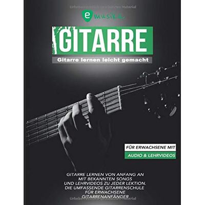 Sebastian Schulz - Gitarre lernen leicht gemacht für Erwachsene mit Audio und Lehrvideos: Gitarre lernen von Anfang an mit bekannten Songs und Lehrvideos zu jeder Lektion - Preis vom 23.06.2026 11:45:09 h Sebastian Schulz - Gitarre lernen leicht gemacht für Erwachsene mit Audio und Lehrvideos: Gitarre lernen von Anfang an mit bekannten Songs und Lehrvideos zu jeder Lektion - Preis vom 23.06.2026 11:45:09 h