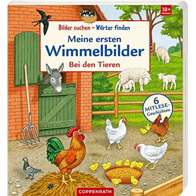 Meine ersten Wimmelbilder: Bei den Tieren (Bilder suchen – Wörter finden) - Preis vom 22.06.2026 23:23:57 h Meine ersten Wimmelbilder: Bei den Tieren (Bilder suchen – Wörter finden) - Preis vom 22.06.2026 23:23:57 h