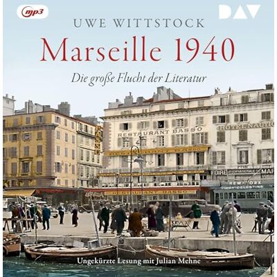 Uwe Wittstock - Marseille 1940. Die große Flucht der Literatur: Ungekürzte Lesung mit Julian Mehne (1 mp3-CD) - Preis vom 26.06.2026 19:40:26 h Uwe Wittstock - Marseille 1940. Die große Flucht der Literatur: Ungekürzte Lesung mit Julian Mehne (1 mp3-CD) - Preis vom 26.06.2026 19:40:26 h