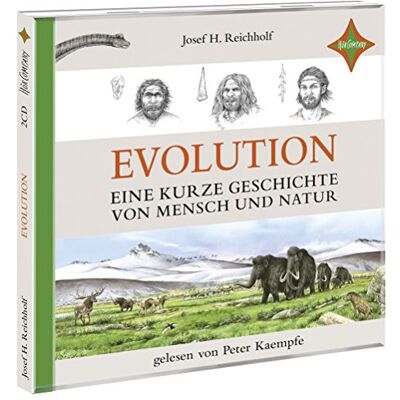 Reichholf, Josef H. - Evolution - Eine kurze Geschichte von Mensch und Natur: Sprecher: Peter Kaempfe. Ungekürzte Lesung. 6 CD. Laufzeit 8 Std. - Preis vom 25.06.2026 23:23:36 h Reichholf, Josef H. - Evolution - Eine kurze Geschichte von Mensch und Natur: Sprecher: Peter Kaempfe. Ungekürzte Lesung. 6 CD. Laufzeit 8 Std. - Preis vom 25.06.2026 23:23:36 h