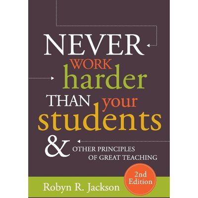 Jackson Never Work Harder Than Your Students and Other Principles of Great Teaching - Preis vom 16.06.2026 05:30:18 h Jackson Never Work Harder Than Your Students and Other Principles of Great Teaching - Preis vom 16.06.2026 05:30:18 h