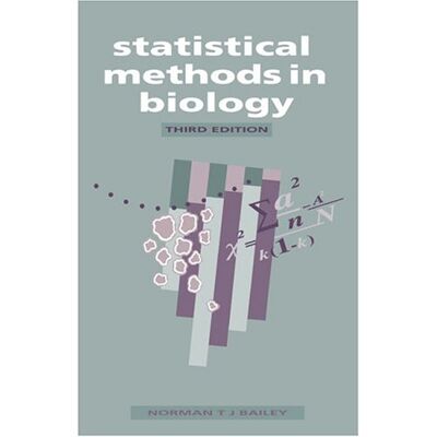 Norman Statistical Methods in Biology 3ed - Preis vom 23.06.2026 11:45:09 h Norman Statistical Methods in Biology 3ed - Preis vom 23.06.2026 11:45:09 h