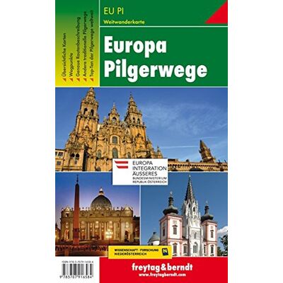 Freytag-Berndt und Artaria KG - Europa Pilgerwege, Wanderkarte 1:2.000.000 - 1:3.500.000 (freytag & berndt Wander-Rad-Freizeitkarten) - Preis vom 22.06.2026 23:23:57 h Freytag-Berndt und Artaria KG - Europa Pilgerwege, Wanderkarte 1:2.000.000 - 1:3.500.000 (freytag & berndt Wander-Rad-Freizeitkarten) - Preis vom 22.06.2026 23:23:57 h
