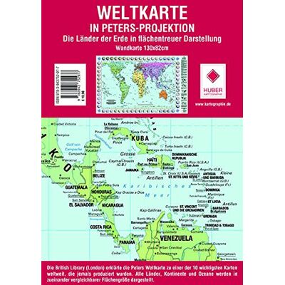 WELTKARTE IN PETERS-PROJEKTION: Die Länder der Erde in flächentreuer Darstellung, Wandkarte 130x82cm - Preis vom 16.06.2026 05:30:18 h WELTKARTE IN PETERS-PROJEKTION: Die Länder der Erde in flächentreuer Darstellung, Wandkarte 130x82cm - Preis vom 16.06.2026 05:30:18 h