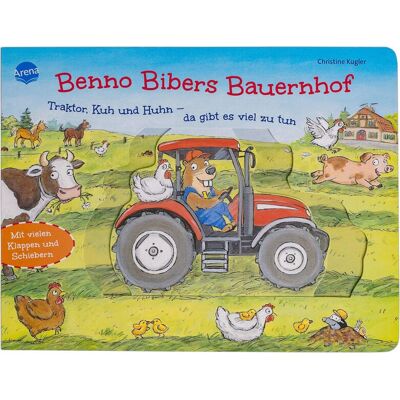 Christine Kugler - Benno Bibers Bauernhof. Traktor, Kuh und Huhn – da gibt es viel zu tun: Pappbilderbuch mit Klappen und Schiebern ab 2 Jahren - Preis vom 22.06.2026 11:45:37 h Christine Kugler - Benno Bibers Bauernhof. Traktor, Kuh und Huhn – da gibt es viel zu tun: Pappbilderbuch mit Klappen und Schiebern ab 2 Jahren - Preis vom 22.06.2026 11:45:37 h