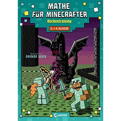 Loewe Mathe für Minecrafter - Rechentraining: Mathematik-Nachhilfe für Jungen und Mädchen in der 3. und 4. Klasse - Preis vom 22.06.2026 23:23:57 h Loewe Mathe für Minecrafter - Rechentraining: Mathematik-Nachhilfe für Jungen und Mädchen in der 3. und 4. Klasse - Preis vom 22.06.2026 23:23:57 h
