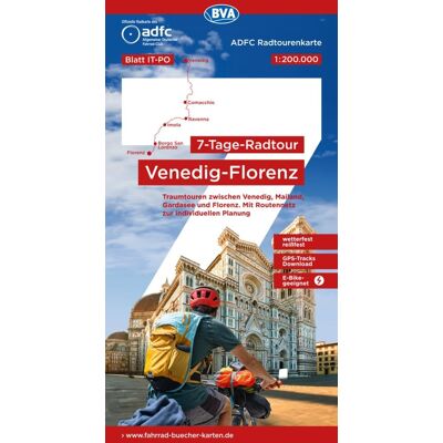 ADFC-Radtourenkarte IT-PO 7-Tage-Radtour Venedig-Florenz, 1:200.000, reiß- und wetterfest, E-Bike-geeignet, GPS-Tracks Download, mit ... Planung (ADFC-Radtourenkarte 1:200.000) - Preis vom 20.06.2026 05:23:55 h ADFC-Radtourenkarte IT-PO 7-Tage-Radtour Venedig-Florenz, 1:200.000, reiß- und wetterfest, E-Bike-geeignet, GPS-Tracks Download, mit ... Planung (ADFC-Radtourenkarte 1:200.000) - Preis vom 20.06.2026 05:23:55 h