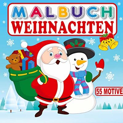 Creative MALBUCH WEIHNACHTEN 55 MOTIVE: Ein zauberhaftes Weihnachtsbuch für Kinder. Ausmalbuch für Mädchen und Jungen. Kreativität für eine fantastische Weihnachtszeit 55 wundervolle Ausmalbilder. - Preis vom 22.06.2026 23:23:57 h Creative MALBUCH WEIHNACHTEN 55 MOTIVE: Ein zauberhaftes Weihnachtsbuch für Kinder. Ausmalbuch für Mädchen und Jungen. Kreativität für eine fantastische Weihnachtszeit 55 wundervolle Ausmalbilder. - Preis vom 22.06.2026 23:23:57 h
