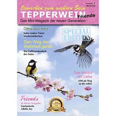 Kurt Tepperwein - Erwachen zum wahren Sein - Tepperwein Friends Magazin: Das Mini-Magazin der neuen Generation - Preis vom 22.06.2026 23:23:57 h Kurt Tepperwein - Erwachen zum wahren Sein - Tepperwein Friends Magazin: Das Mini-Magazin der neuen Generation - Preis vom 22.06.2026 23:23:57 h