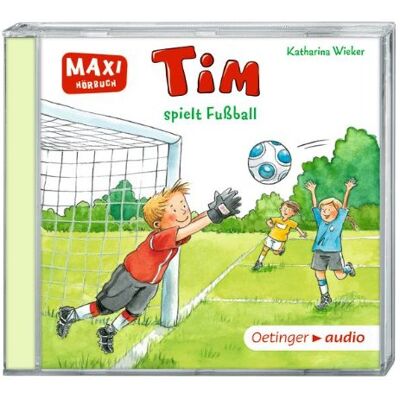 Katharina Wieker - Tim spielt Fußball (CD): Ungekürzte Lesung mit Geräuschen und Musik MAXI-Hörbuch - Preis vom 26.06.2026 19:40:26 h Katharina Wieker - Tim spielt Fußball (CD): Ungekürzte Lesung mit Geräuschen und Musik MAXI-Hörbuch - Preis vom 26.06.2026 19:40:26 h