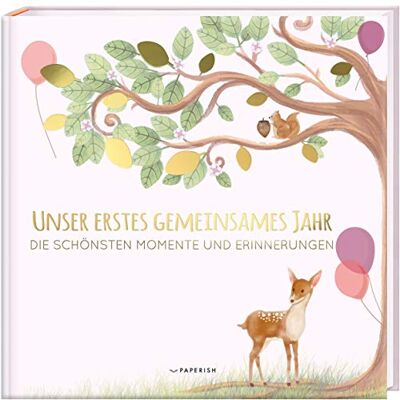 Loewe Babyalbum - UNSER ERSTES GEMEINSAMES JAHR (rosé): Die schönsten Momente und Erinnerungen - ein bezauberndes Erinnerungsalbum zur Geburt (Babybuch zum Eintragen) PAPERISH® - Preis vom 22.06.2026 23:23:57 h Loewe Babyalbum - UNSER ERSTES GEMEINSAMES JAHR (rosé): Die schönsten Momente und Erinnerungen - ein bezauberndes Erinnerungsalbum zur Geburt (Babybuch zum Eintragen) PAPERISH® - Preis vom 22.06.2026 23:23:57 h