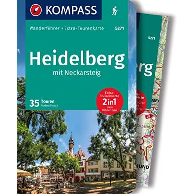 KOMPASS-Karten GmbH - KOMPASS Wanderführer 5271 Heidelberg mit Neckarsteig, 35 Touren: mit Extra-Tourenkarte Maßstab, GPX-Daten zum Download - Preis vom 24.06.2026 07:42:13 h KOMPASS-Karten GmbH - KOMPASS Wanderführer 5271 Heidelberg mit Neckarsteig, 35 Touren: mit Extra-Tourenkarte Maßstab, GPX-Daten zum Download - Preis vom 24.06.2026 07:42:13 h