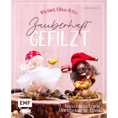 Lydia Schade-Fox - Zauberhaft gefilzt: Wichtel, Elfen & Co. ganz einfach aus Märchenwolle filzen: 15 Kreativ-Projekte zum Dekorieren, Verschenken und Liebhaben - Preis vom 17.06.2026 05:34:31 h Lydia Schade-Fox - Zauberhaft gefilzt: Wichtel, Elfen & Co. ganz einfach aus Märchenwolle filzen: 15 Kreativ-Projekte zum Dekorieren, Verschenken und Liebhaben - Preis vom 17.06.2026 05:34:31 h