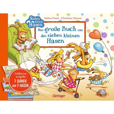 Sabine Praml - Das große Buch von den sieben kleinen Hasen: Dicker Sammelband mit 7 turbulenten Hasen-Geschichten aus der Bestsellerreihe für Kinder ab 3 Jahren (Die sieben kleinen Hasen) - Preis vom 16.06.2026 05:30:18 h Sabine Praml - Das große Buch von den sieben kleinen Hasen: Dicker Sammelband mit 7 turbulenten Hasen-Geschichten aus der Bestsellerreihe für Kinder ab 3 Jahren (Die sieben kleinen Hasen) - Preis vom 16.06.2026 05:30:18 h