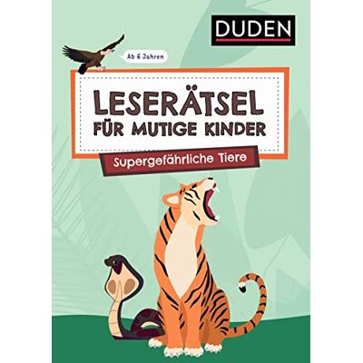 Ulrike Rogler - Leserätsel für mutige Kinder - Supergefährliche Tiere - ab 6 Jahren - Preis vom 22.06.2026 11:45:37 h Ulrike Rogler - Leserätsel für mutige Kinder - Supergefährliche Tiere - ab 6 Jahren - Preis vom 22.06.2026 11:45:37 h