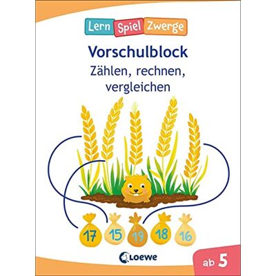 Loewe Die neuen LernSpielZwerge - Zählen, rechnen, vergleichen: Vorschulblock ab 5 Jahren - Lernspiele und Übungen für Kindergarten und Vorschule - Preis vom 22.06.2026 23:23:57 h Loewe Die neuen LernSpielZwerge - Zählen, rechnen, vergleichen: Vorschulblock ab 5 Jahren - Lernspiele und Übungen für Kindergarten und Vorschule - Preis vom 22.06.2026 23:23:57 h