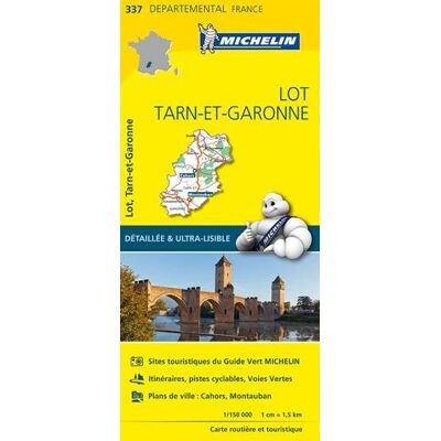 Carte Lot, Tarn-et-Garonne Michelin - Preis vom 16.06.2026 05:30:18 h Carte Lot, Tarn-et-Garonne Michelin - Preis vom 16.06.2026 05:30:18 h