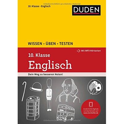 Anja Steinhauer - Wissen - Üben - Testen: Englisch 10. Klasse: Mit MP3-Download zum besseren Hörverständnis. Ideal zur Vorbereitung auf Klassenarbeiten. Für Gymnasium und Gesamtschule - Preis vom 20.06.2026 05:23:55 h Anja Steinhauer - Wissen - Üben - Testen: Englisch 10. Klasse: Mit MP3-Download zum besseren Hörverständnis. Ideal zur Vorbereitung auf Klassenarbeiten. Für Gymnasium und Gesamtschule - Preis vom 20.06.2026 05:23:55 h