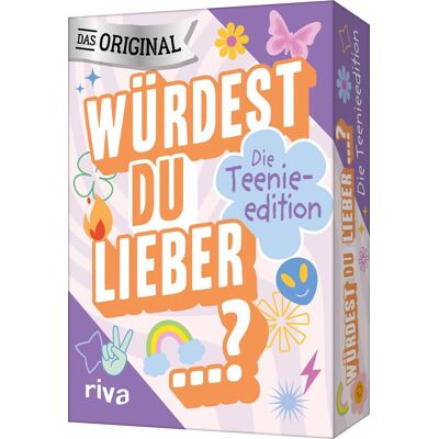 Emma Hegemann - Würdest du lieber …? – Die Teenieedition: Das Original. Der Spieleklassiker für Teenager. Geschenk zu Geburtstag, Weihnachten, Spieleabend. Ab 12 J. (Würdest du lieber …?, Band 7) - Preis vom 24.06.2026 07:42:13 h Emma Hegemann - Würdest du lieber …? – Die Teenieedition: Das Original. Der Spieleklassiker für Teenager. Geschenk zu Geburtstag, Weihnachten, Spieleabend. Ab 12 J. (Würdest du lieber …?, Band 7) - Preis vom 24.06.2026 07:42:13 h