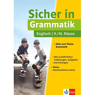 Klett Sicher in Englisch Grammatik 9./10. Klasse: Alles zum Thema Grammatik - Preis vom 18.06.2026 05:44:55 h Klett Sicher in Englisch Grammatik 9./10. Klasse: Alles zum Thema Grammatik - Preis vom 18.06.2026 05:44:55 h