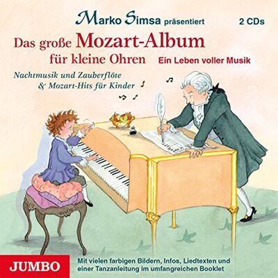 Marko Simsa - Das große Mozart-Album für kleine Ohren: Ein Leben voller Musik - Preis vom 24.06.2026 19:44:00 h Marko Simsa - Das große Mozart-Album für kleine Ohren: Ein Leben voller Musik - Preis vom 24.06.2026 19:44:00 h