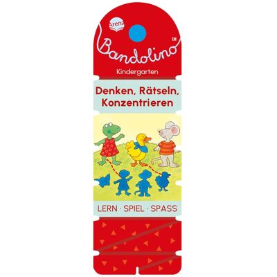 Friederike Barnhusen - Bandolino. Denken, Rätseln, Konzentrieren: Lernspiel mit Lösungskontrolle für Kinder ab 4 Jahren - Preis vom 24.06.2026 19:44:00 h Friederike Barnhusen - Bandolino. Denken, Rätseln, Konzentrieren: Lernspiel mit Lösungskontrolle für Kinder ab 4 Jahren - Preis vom 24.06.2026 19:44:00 h