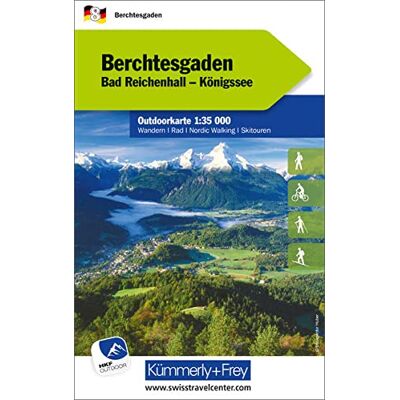Hallwag Kümmerly+Frey AG - Berchtesgaden Nr. 08 Outdoorkarte Deutschland 1:35 000: Bad Reichenhall, Königssee, water resistant, free Download mit HKF Outdoor App (Kümmerly+Frey Outdoorkarten Deutschland) - Preis vom 18.06.2026 05:44:55 h Hallwag Kümmerly+Frey AG - Berchtesgaden Nr. 08 Outdoorkarte Deutschland 1:35 000: Bad Reichenhall, Königssee, water resistant, free Download mit HKF Outdoor App (Kümmerly+Frey Outdoorkarten Deutschland) - Preis vom 18.06.2026 05:44:55 h
