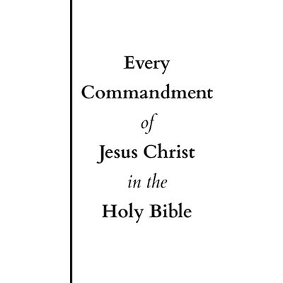 United In Jesus Christ - Every Commandment of Jesus Christ In The Holy Bible - Preis vom 22.09.2026 03:35:57 h United In Jesus Christ - Every Commandment of Jesus Christ In The Holy Bible - Preis vom 22.09.2026 03:35:57 h