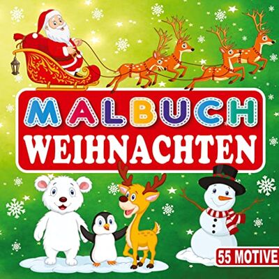 Creative MALBUCH WEIHNACHTEN 55 MOTIVE: Zauberhaftes Weihnachtsbuch für Kinder. Ausmalbuch für Mädchen und Jungen. Kreativität für eine stimmungsvolle Weihnachtszeit mit 55 großartigen Ausmalbildern. - Preis vom 22.06.2026 23:23:57 h Creative MALBUCH WEIHNACHTEN 55 MOTIVE: Zauberhaftes Weihnachtsbuch für Kinder. Ausmalbuch für Mädchen und Jungen. Kreativität für eine stimmungsvolle Weihnachtszeit mit 55 großartigen Ausmalbildern. - Preis vom 22.06.2026 23:23:57 h