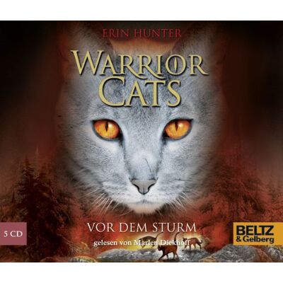 Hunter Warrior Cats. Vor dem Sturm: I, Folge 4, gelesen von Marlen Diekhoff, 5 CDs in der Multibox, ca. 5 Std. (Beltz & Gelberg - Hörbuch) - Preis vom 23.06.2026 11:45:09 h Hunter Warrior Cats. Vor dem Sturm: I, Folge 4, gelesen von Marlen Diekhoff, 5 CDs in der Multibox, ca. 5 Std. (Beltz & Gelberg - Hörbuch) - Preis vom 23.06.2026 11:45:09 h