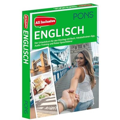 PONS All Inclusive Sprachkurs Englisch: Der Urlaubskurs für den Einstieg mit Buch, Vokabeltrainer-App, Audio-Training und Reise-Sprachführer - Preis vom 20.06.2026 05:23:55 h PONS All Inclusive Sprachkurs Englisch: Der Urlaubskurs für den Einstieg mit Buch, Vokabeltrainer-App, Audio-Training und Reise-Sprachführer - Preis vom 20.06.2026 05:23:55 h
