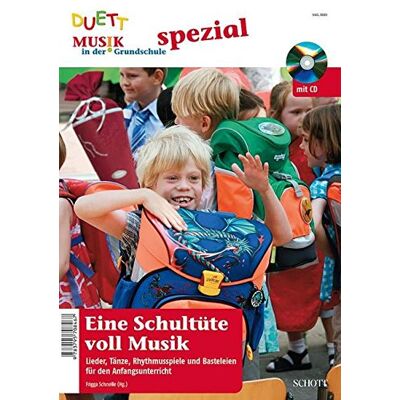 Frigga Schnelle - Eine Schultüte voll Musik: Lieder, Tänze, Rhythmusspiele und Basteleien für den Anfangsunterricht. Zeitschriften-Sonderheft + CD. (Musik in der Grundschule spezial) - Preis vom 22.06.2026 23:23:57 h Frigga Schnelle - Eine Schultüte voll Musik: Lieder, Tänze, Rhythmusspiele und Basteleien für den Anfangsunterricht. Zeitschriften-Sonderheft + CD. (Musik in der Grundschule spezial) - Preis vom 22.06.2026 23:23:57 h
