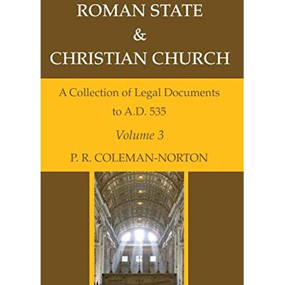 Symantec Roman State & Christian Church Volume 3: A Collection of Legal Documents to A.D. 535 - Preis vom 22.06.2026 23:23:57 h Symantec Roman State & Christian Church Volume 3: A Collection of Legal Documents to A.D. 535 - Preis vom 22.06.2026 23:23:57 h